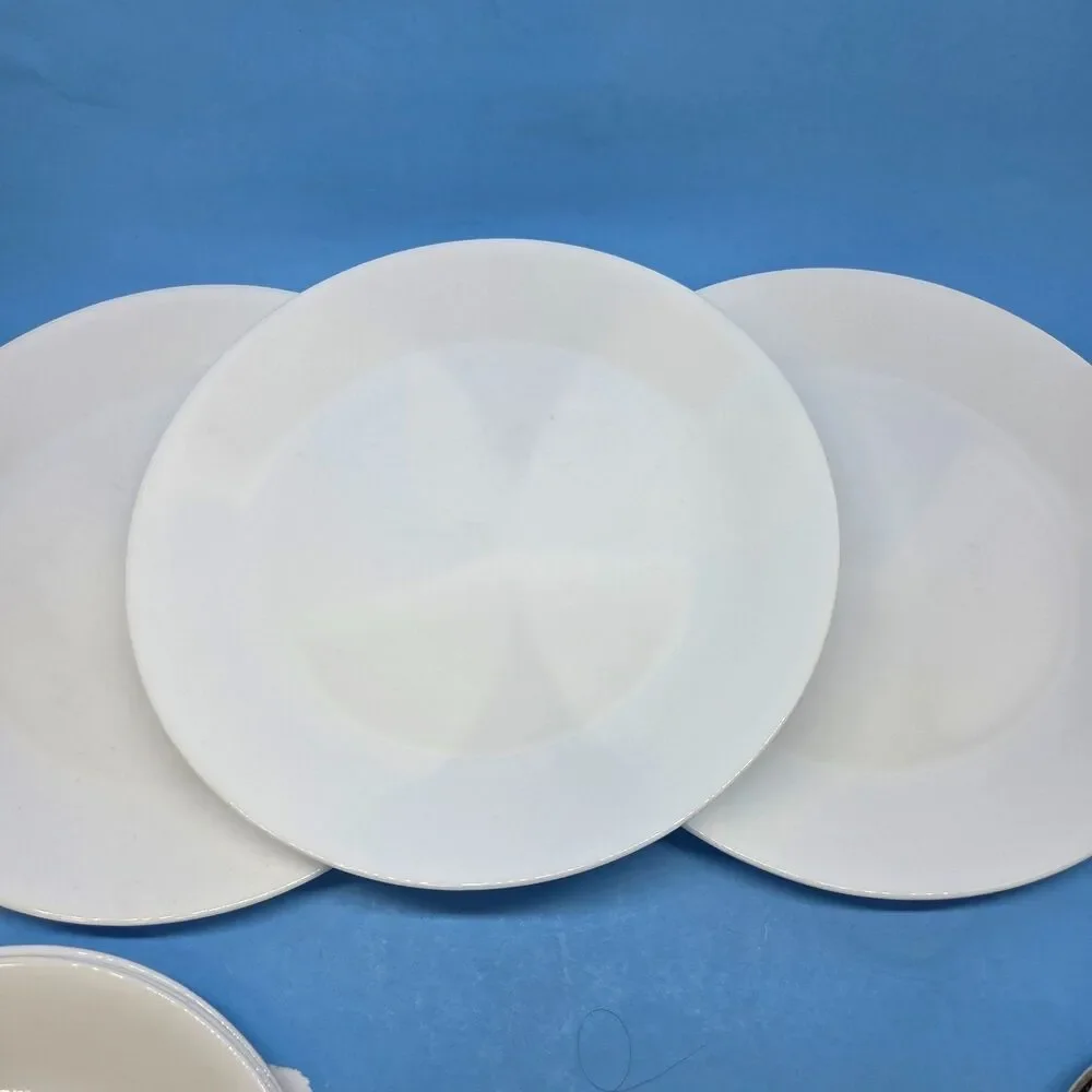 Corelle by Corning 3 Dinner plates 3 Salad plates 6 Piece lot